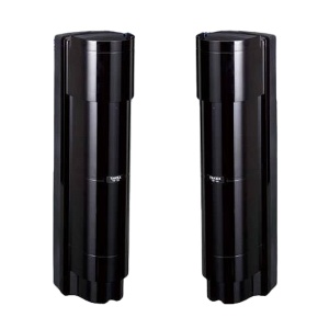 Infrared Barrier Detector - Compatible with Radio Transmitter - Cabbad | 4 beams of light | And and or - range max. Detection 100 m (adjustable) - Double Tamper | Alarm output - Battery feed