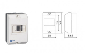 IP55 ABS WATER BOX FOR MOTOR BRANE