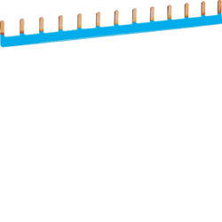 KB163N - Pettine per incollaggio. 1P 63A (blu) 13M HAGER EAN:3250613720025