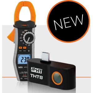 KITVISION – HA000VIS – USB-C-Wärmebildkamera für mobile Android-Geräte + Zangenmessgerät (THT8 + HT3010)