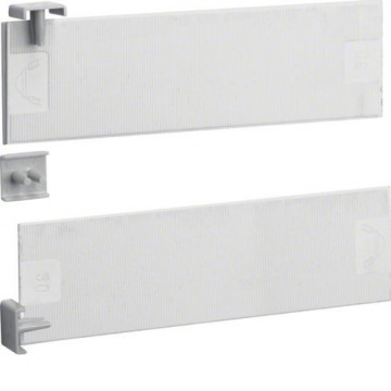 KZ022 - 10 LAT COVERS. P/combs 2p (Pont.) HAGER EAN: 3250613960223