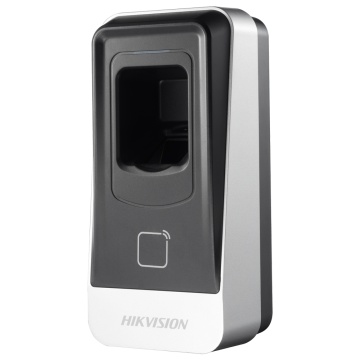 Lector de acceso - Acceso poner imprimir digital e tarjeta MF - Indicador LED e acústico - RS485 - Compatible con os controladores Caminata - Adaptar a exterior IP65