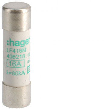 LF416m - Fuse 14x51 AM 16A 690V HAGER EAN: 3250614062186