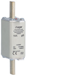 LNH0010T - NH0 GG 10A 500V Knife Fuse