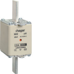 LNH2125M6A - NH2 AM FUSE FUSE 125A 690V HAGER EAN: 3250614126055