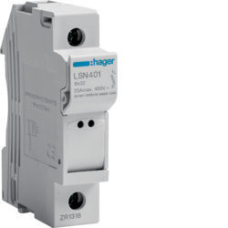 LSN401 - Corta-circuitos 1P 25A L31 1M HAGER EAN:3250614120015