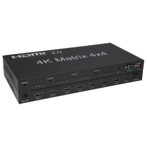 Matriz de sinal HDMI - Permite 4x4 - Resolução 4K