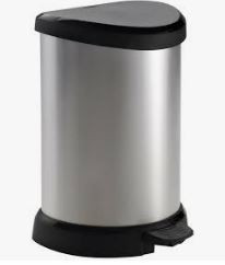 Metallic IML Bucket with 20L Pedal closure
