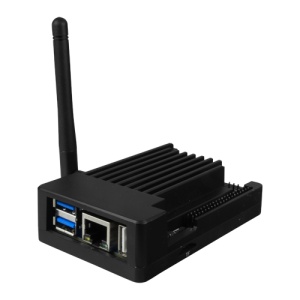 Mini PC Android - Sistema operacional Android 8.1 - CPU 6core ARM 64 Bit 2.0 Ghz - Memória até 4GB LPDDR4 + 16GB Interno - WiFi IEEE802.11 a/b/n/ac, RJ45 10/100/100M - HDMI 2.0 / Audio