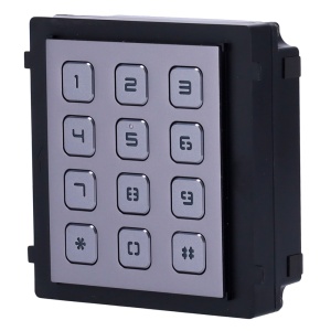 Module d'extension - Appel pour différents moniteurs - OUVERTISSE DE CODE D'ACCÈS - Éclairage LED du clavier - Ajustement pour IP65 Extérieur - Assemblage modulaire