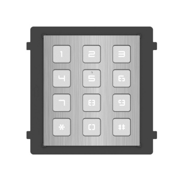 Module d'extension en acier inoxydable - Appeler différents moniteurs - Opening du code d'accès - Éclairage LED LED - Ajustement pour IP65 Outdoor - Assemblage modulaire