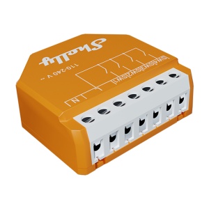 Módulo de Entradas Shelly Wave i4 LR - Quatro entradas para botões ou interruptores - Até 16 ações com cliques múltiplos - Z-Wave Long Range com mais de 1 km de alcance - Alimentação de 220 a 240 V CA, 50 Hz - Função de repetidor na rede em malha Z-Wave