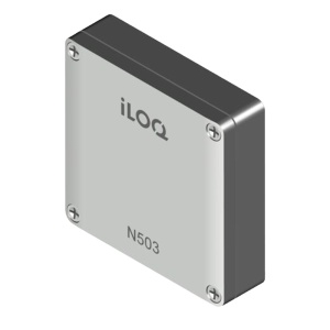 Módulo de porta offline - Sem ligação à rede - Não há comunicação com os controladores N500 - Alimentação DC 24 V - Indicadores LED de estado - Caixa de proteção em plástico