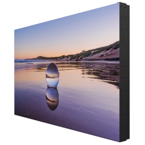 Monitor videowall 46" - Resolução FHD - Brilho 500 nit - Moldura 2,9 mm (A-A) - Funcionamento 24/7 - Orientação horizontal e vertical