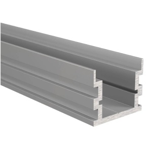 Monserrate PFD0741 - Alum Profile. Floor 24x20x2000mm Anodized Monserrate 1un