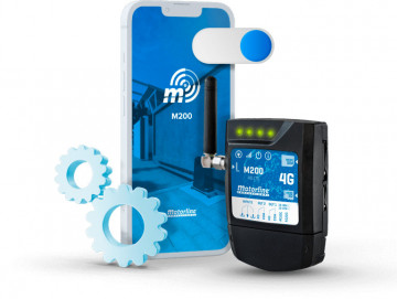 MOTORLINE - M200 - Comunicador 4G LTE Para Portas, Portões e sistemas de estacionamento