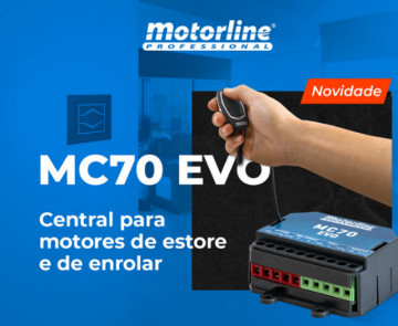 Motorline MC70 - mit Box enthalten Rolling -Motoren - Elektronik