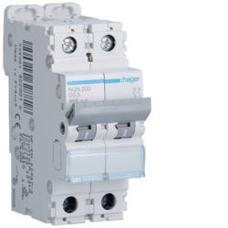 NGN200 - Criador 2P 0,5A D 6/10kA 2M HAGER Ean:3250614628818