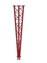 Niedrigeres Verbrennen 550 restauriertes Turm GQ+Rot 3m