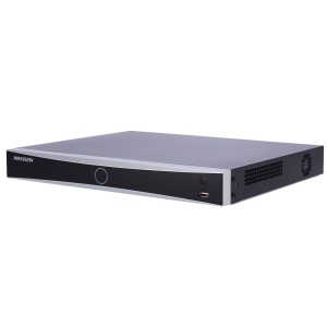 NVR HIKVISION 32 Range Chi Poe Pro - Switch 16 Ch Poe IEEE 802.3af / à 200 W - Résolution maximale 12MPX @ 2ch - Alarmes | Audio | 2 HDD - Bande passante 256 Mbps | ACUSENSE - Détection de mouvement 2.0 | Reconnaissance faciale
