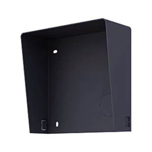 Oberflächenregistrierungsbox – Bis zu 1 Modul – Speziell für Hikvision-Video-Gegensprechanlagen – Kompatibel mit Hikvision-Modulen – Mit Visier – Panel hergestellt bei SECC