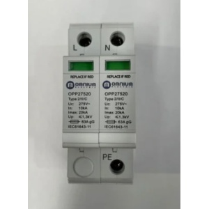 OMNIUM-OPP275202-Type 2, 10-20KA-UC275V (L-PE, N-PE)