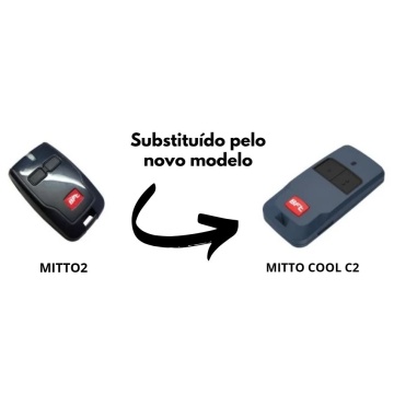 ORIGINAL BFT MITTO2 B Steuerung 433,92 MHz – 2 Kanäle ERSETZT DURCH MITTO COOL C2
