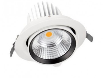 Osram Ledvance - 4058075104020 - Spot Luminaire Vario DN170 35W/3000K 24 ° WW WT 35 W IP20 3350 LM