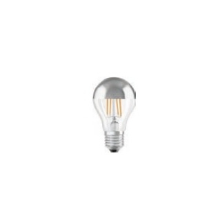 OSRAM LEDVANCE - 4058075287365 - Bombilla LED PARATHOM CL A Filmear Espejo Plata 50 no-oscuro 827 E27 6,5 650
