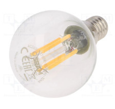OSRAM LEDVANCE - 4058075438590 - Lâmpada LED LED VALUE CL P 40 FIL CLARA 827 E14 4 470