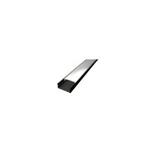 OUT003 -B - Prigstint Profil en aluminium 2mt manquait de noir