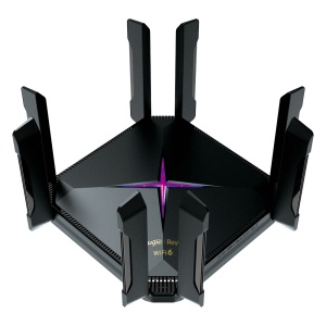 Reyee - Router Gigabit Mesh WiFi 6 AX6000 - 4 RJ45 10/100/1000 1 RJ4510/100/1000/2500 - Wi-Fi 6 (4x4 em 2.4Ghz mais 2x2 em 5Ghz) - Porta gaming 2.5 Gbps dedicado com modo Turbo - Gestão inteligente através de App e Cloud gratuita