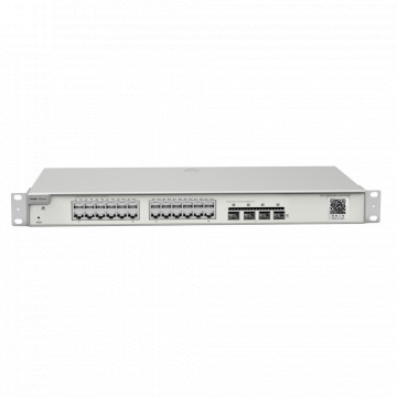 Reyee Switch Cloud Cover 3 - 24 ports RJ45 Gigabit - 4 ports SFP + 10 Gbps - Lag statique / DHCP Snoop / IGMP Snoop / Port Miroir - VLAN / ISOLATION / STP / ACL / QOS / 802.1X - DHCP / RIP / SNMP Server - Server / SNMP / SNMP