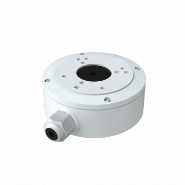 SAFIRE SAMART DRIVE BOX - pour les chambres à dôme - APT pour Utilisation en extérieur IP66 - Installation du plafond ou mur - Diamètre de base 117,9 mm - Passeur de câble