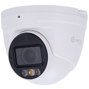 Safire Smart – Turret IP-Kamera B1-Reihe. - 4 Megapixel Auflösung (2566x1440) - 2,8~12mm motorisiertes Objektiv | IR&amp;LED bis zu 50 m – KI: Klassifizierung von Menschen und Fahrzeugen – IP67-Wasserdichtigkeit | PoE (IEEE802.3af) | P2P