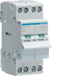 SBN432 - Cambiar Modular 4P 32A HAGER Ean:3250615510150