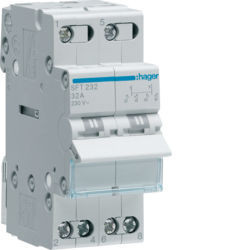 SFT232 - Modular Inverter With Zero Point, 2p 32A Hager EAN: 3250615510020