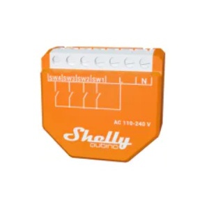 SHELLYQUBINOWAVEI4 – Szenario-Aktivierungsmodul für die Z-Wave™-Automatisierung (110–240 V AC) – 4 Eingänge