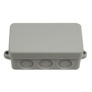 Soflight - 200.080.044.035.gg - IP65 Derivationsbox ohne Bucine 80x44x35mm Grau, Ral 7035