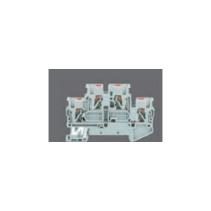 SOFLIGHT-SL-BD2004PI-PV-BORNE DIN PUSH-IN Double level 0.5-4mm 500V/22A BLACK