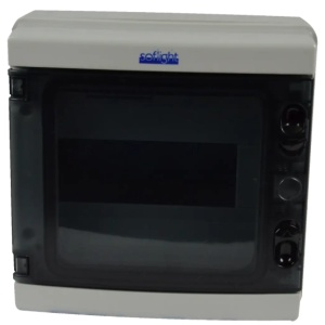 SOFLIGHT - SL-CP53008 - Quadro Saliente 8 Modulos Porta Transparente IP 65