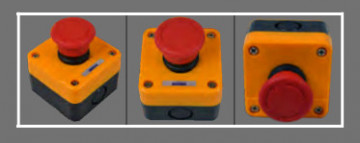 SOFLIGHT - SL-CPB01-CXBJ174 - Caja con 1 Botón Emergencia con Atasco