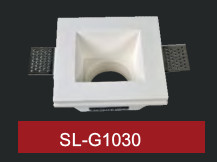 SOFLIGHT - SL-G1030 - Projector Quadrado em Gesso 120mm