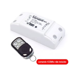 SONOFFRFR2 - Wireless Smart Switch Com Receptor RF para Smart Home