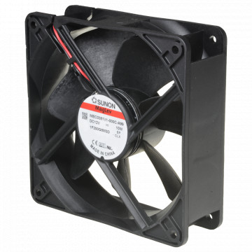 Spezieller magnetischer Lüfter für Rack – Effizient und leise – Einfache Installation – Ermöglicht eine bessere Belüftung und Kühlung im Rack – Stromversorgung über zwei 1,5 m lange Kabel
