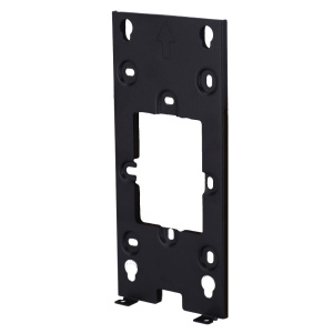 Suporte para videoporteiro - Específico para Akuvox AK-R20B(K)-xB - Medidas: 183 (Al) x 84 (Lg) x 5 (Pf) mm - Fabricado em aço galvanizado - Montagem na superfície - Fácil instalação