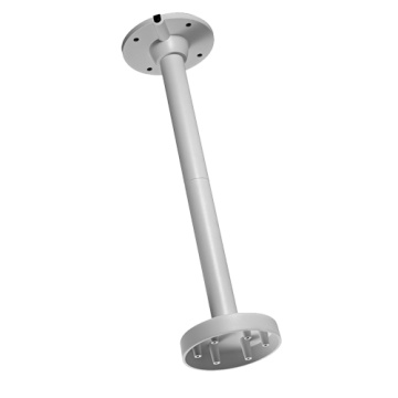 Support de plafond - hauteur 565 mm - Ajustement pour une utilisation à l'étranger - Couleur blanche - en aluminium - Câble Câble