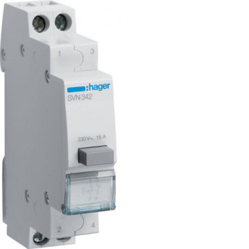 SVN342 - Pressure button w/ENCRAV. 2NF HAGER EAN: 3250615721853