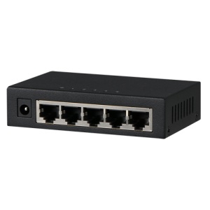 Switch X-Security Gigabit - 5 portas RJ45 - Velocidade 10/100/1000 Mbps - Alta velocidade em todos as portas - Específico para redes de alto rendimento - Plug &amp; Play