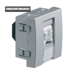 SYSTO 2M RJ45 CAT.6 FTP, ALUMINIUM